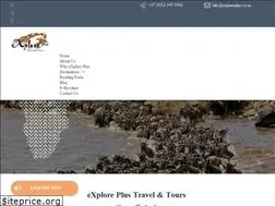Sites similar to exploreplustravel.com