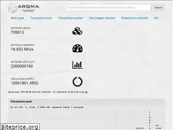 Sites similar to explorer.arqma.com