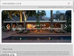 Sites similar to explorersclub.co.za