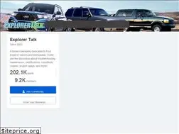 Sites similar to explorertalk.com