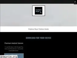 Sites similar to exploreskye.com