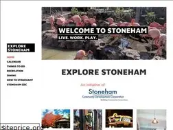 Sites similar to explorestoneham.com