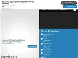 Sites similar to exploresynergysynocare.com