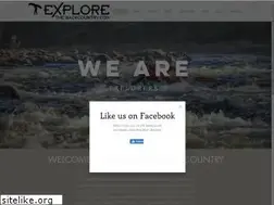 Sites similar to explorethebackcountry.com