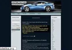 Sites similar to explorethecars.blogspot.com