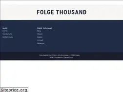 Sites similar to explorethousand.de
