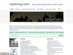 Sites similar to exploring-islam.com
