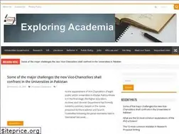 Sites similar to exploringacademia.com