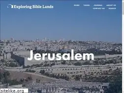 Sites similar to exploringbiblelands.com