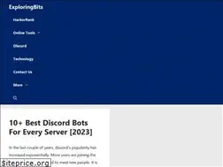 Sites similar to exploringbits.com