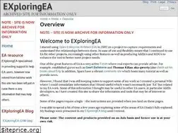 Sites similar to exploringea.com