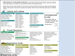 Sites similar to exploringecuador.com