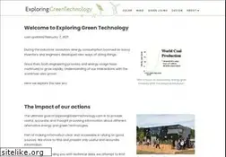 Sites similar to exploringgreentechnology.com