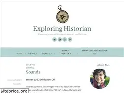 Sites similar to exploringhistorian.com