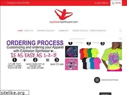 Sites similar to explosionspiritwear.com