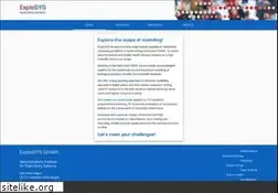 Sites similar to explosys.de