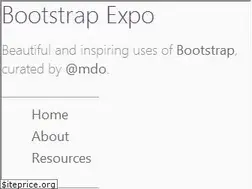 Sites similar to expo.getbootstrap.com