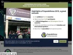 Sites similar to expodefensa.com.co