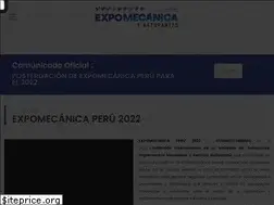 Sites similar to expomecanicaperu.com