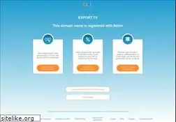 Sites similar to export.tv