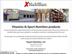 Sites similar to exportnutrition.com