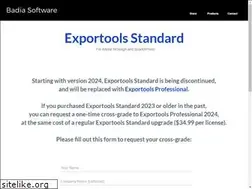 Sites similar to exportools.badiasoftware.com