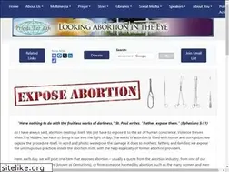 Sites similar to exposeabortion.com