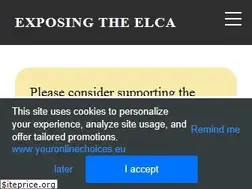 Sites similar to exposingtheelca.com
