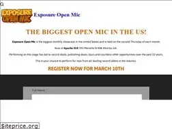 Sites similar to exposureopenmic.com