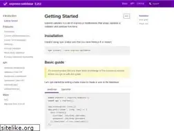 Sites similar to express-validator.github.io