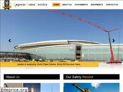 Sites similar to expresscranes.com
