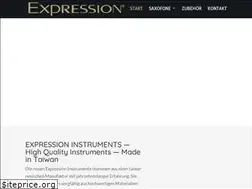 Sites similar to expression-instruments.de