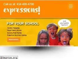 Sites similar to expressionsfacepainting.com