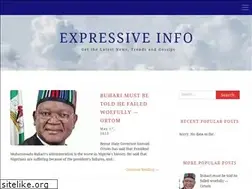 Sites similar to expressiveinfo.com