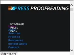 Sites similar to expressproofreading.com