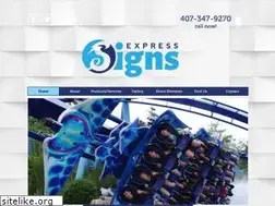 Sites similar to expresssignsorlando.com