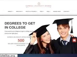 Sites similar to expressuniversitydegree.com