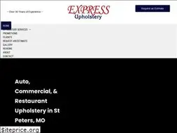 Sites similar to expressupholsterystl.com