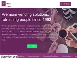 Sites similar to expressvending.co.uk