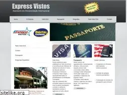 Sites similar to expressvistos.com.br