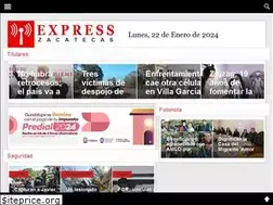 Sites similar to expresszacatecas.com