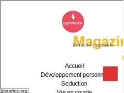Sites similar to exprimetoi.com