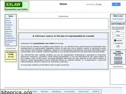 Sites similar to expropriation.ca