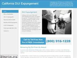 Sites similar to expunge-dui-california.org