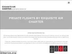 Sites similar to exquisiteaircharter.com