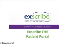 Sites similar to exscribepatientportal.com