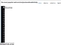 Sites similar to exstoredmadeinitaly.com