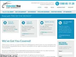 Sites similar to extendednewcarwarranty.com.au