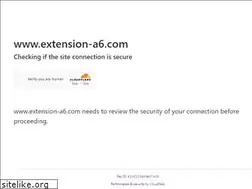 Sites similar to extension-a6.com