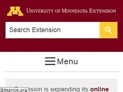 Sites similar to extension.umn.edu
